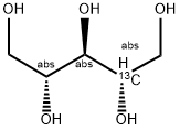 D-[2-13C]-核糖醇 结构式