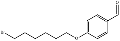 4-(6-溴己氧基)苯甲醛 结构式