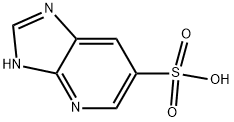 3H-IMIDAZO[4,5-B]PYRIDINE-6-SULFONIC ACID 结构式