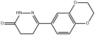4,5-DIHYDRO-6-(2,3-DIHYDROBENZO[B][1,4]DIOXIN-7-YL)PYRIDAZIN-3(2H)-ONE 结构式
