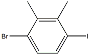 1-Bromo-2,3-dimethyl-4-iodobenzene 结构式