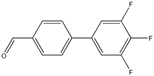 4-(3,4,5-TRIFLUOROPHENYL)BENZALDEHYDE 结构式