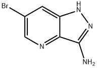 6-溴-1H-吡唑并[4,3-B]吡啶-3-胺 结构式