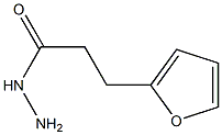 3-(FURAN-2-YL)PROPIONIC ACID HYDRAZIDE 结构式