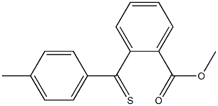 METHYL 2-(4-METHYLTHIOBENZOYL)BENZOATE 结构式