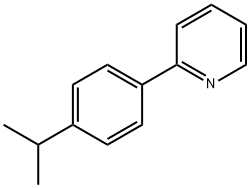 2-(4-ISOPROPYLPHENYL)PYRIDINE 结构式