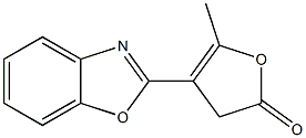 4-(1,3-BENZOXAZOL-2-YL)-5-METHYLFURAN-2(3H)-ONE 结构式