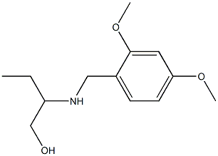 2-((2,4-DIMETHOXYBENZYL)AMINO)BUTAN-1-OL 结构式