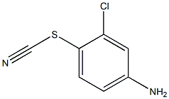 4-AMINO-2-CHLOROPHENYL THIOCYANATE 结构式