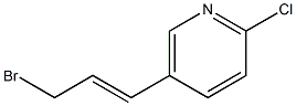 5-(3-Bromopropenyl)-2-chloropyridine 结构式