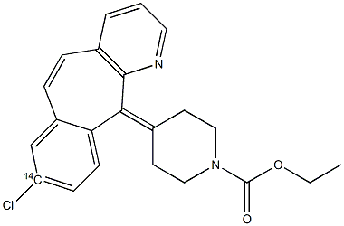 CLARITHROMYCIN, [N-METHYL-14C] 结构式