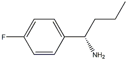 (1S)-1-(4-FLUOROPHENYL)BUTYLAMINE 结构式