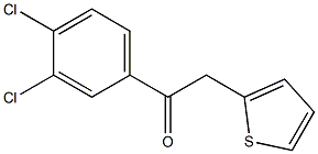 3',4'-DICHLORO-2-THIENYLACETOPHENONE 结构式