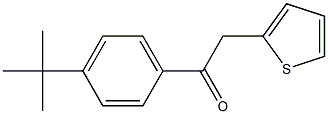 4'-TERT-BUTYL-2-THIENYLACETOPHENONE 结构式