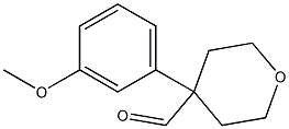 4-(3-Methoxyphenyl)tetrahydropyran-4-carboxaldehyde