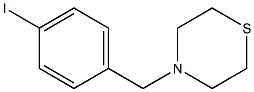 4-(4-IODOBENZYL)THIOMORPHOLINE 结构式