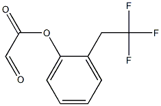 2',2',2'-TRIFLUOROETHYLPHENYL GLYOXYLATE 结构式