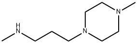 N-甲基-3-(4-甲基哌嗪-1-基)丙-1-胺 结构式