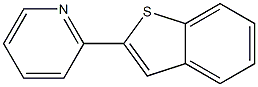 2-(2-PYRIDYL)BENZOTHIOPHENE 结构式