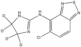 TIZANIDINE-D4 结构式