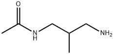 N-乙酰基-2-甲基-1,3-丙二胺 结构式