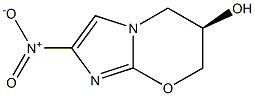 (R)-2-NITRO-6,7-DIHYDRO-5H-IMIDAZO[2,1-B][1,3]OXAZIN-6-OL 结构式