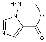 METHYL 3-AMINO-3H-IMIDAZOLE-4-CARBOXYLATE 结构式