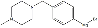 4-[(4-METHYLPIPERAZINO)METHYL]PHENYLMAGNESIUM BROMIDE 结构式