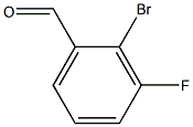 2-溴-3-氟苯甲醛 结构式