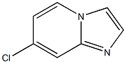 7-CHLORO-IMIDAZO[1,2-A]PYRIDINE 结构式