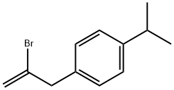 2-BROMO-3-(4-ISOPROPYLPHENYL)-1-PROPENE 结构式