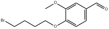 4-(4-BROMO-BUTOXY)-3-METHOXY-BENZALDEHYDE 结构式