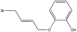 2-(4-BROMO-BUT-2-ENYLOXY)-PHENOL 结构式