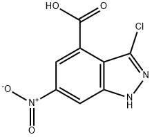 3-Chloro-6-nitro-1H-indazole-4-carboxylicacid