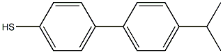 4-(4-ISOPROPYLPHENYL)THIOPHENOL 结构式