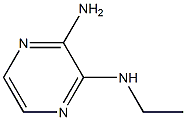 2-AMINO-3-(ETHYLAMINO)PYRAZINE 结构式