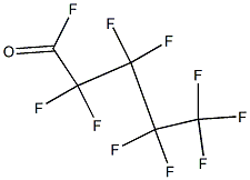 PERFLUOROPENTANOYL FLUORIDE 结构式