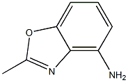 2-METHYL-1,3-BENZOXAZOL-4-AMINE 结构式