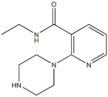 N-乙基2-哌啶基-1-烟酰胺 结构式