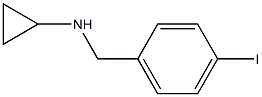 (1S)Cyclopropyl(4-iodophenyl)methylamine 结构式