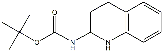 BOC-2-AMINO-1,2,3,4-TETRAHYDROQUINOLINE 结构式