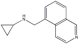 (1S)CYCLOPROPYL-5-ISOQUINOLYLMETHYLAMINE 结构式