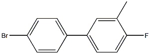 4-BROMO-4'-FLUORO-3'-METHYLBIPHENYL 结构式