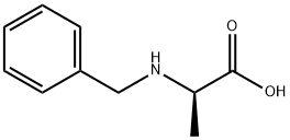(2R)-2-(苄基氨基)丙酸 结构式