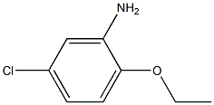 5-CHLORO-2-ETHOXY-PHENYLAMINE 结构式