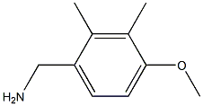 2,3-DIMETHYL-4-METHOXYBENZYLAMINE 结构式