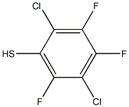 2,5-DICHLORO-3,4,6-TRIFLUOROBENZENETHIOL 结构式