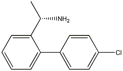 (1S)-1-[2-(4-CHLOROPHENYL)PHENYL]ETHYLAMINE 结构式