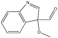 3-METHOXY-3-INDOLECARBOXALDEHYDE 结构式