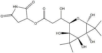 2-(1,2:3,4-DIISOPROPYLIDEN-ALPHA-D-GALACTO-PYRANOS-6-YL)-ACETIC-ACID-HYDROXYSUCCINIMIDESTER 结构式